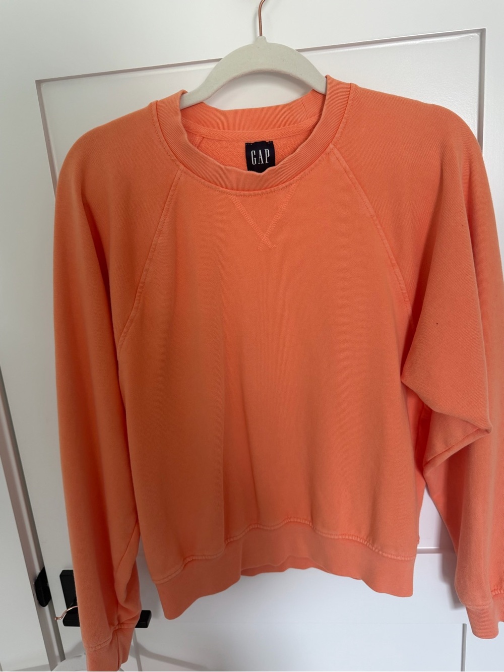 GAP SET - Orange Crewneck Pullover Sweatshirt and matching pants
